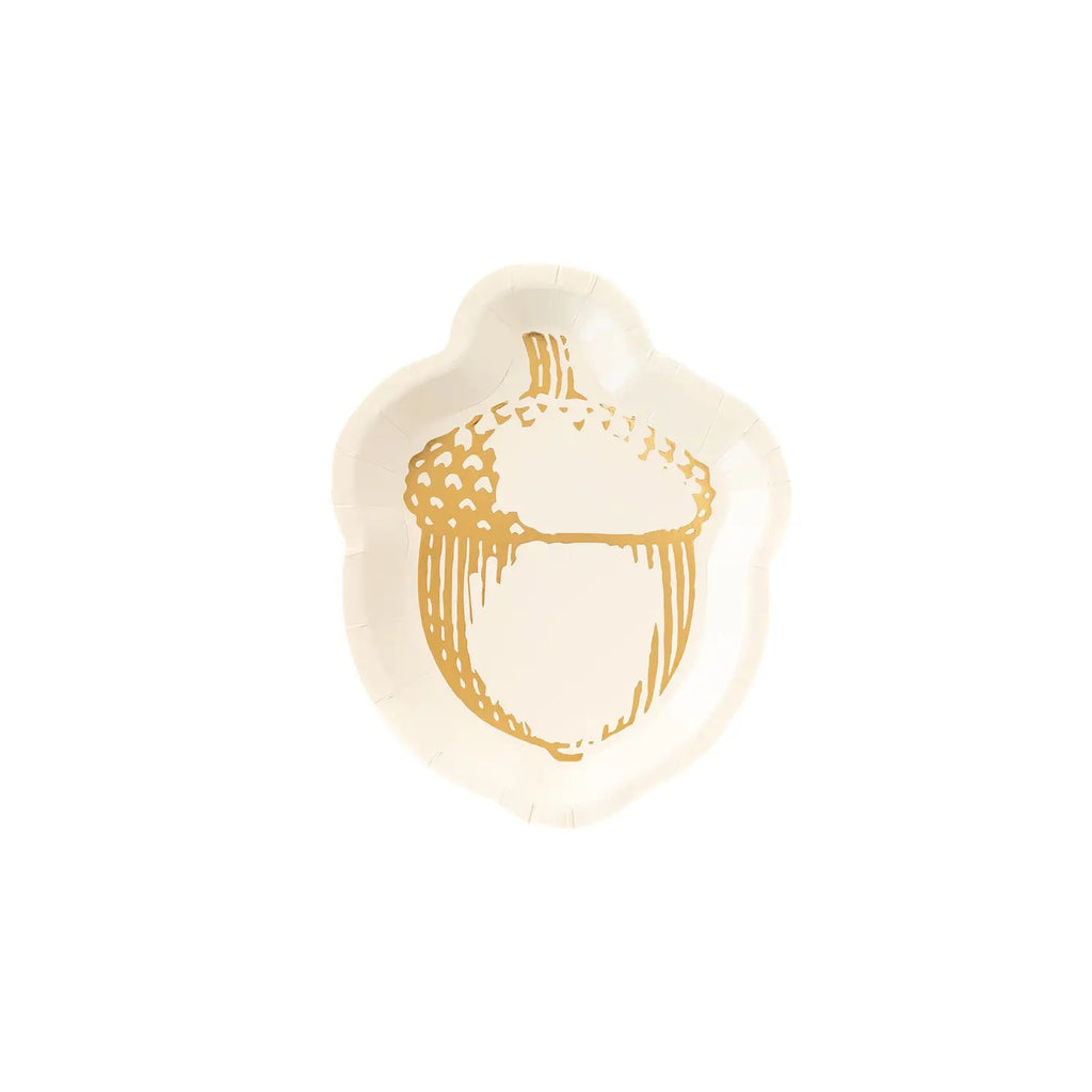 Harvest Acorn Shaped Plates