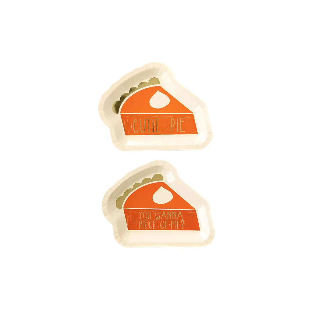 Harvest Pie Shaped Plates