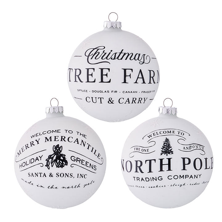 B/W Ornament- 3 Styles