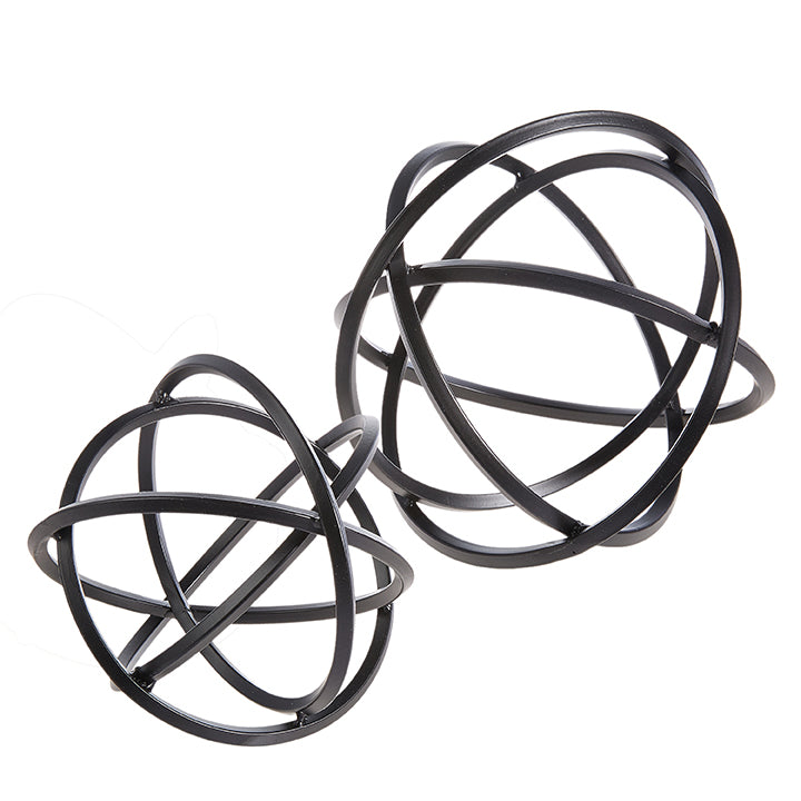 Black Orbs - 2 Sizes