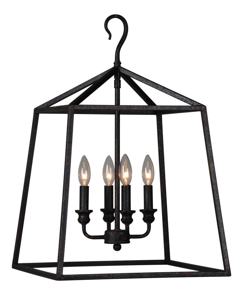 Jayden Lantern Chandelier - Out of the Woodwork Designs