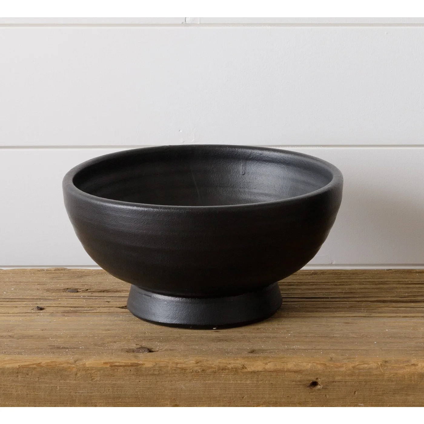 Black Pottery Bowl