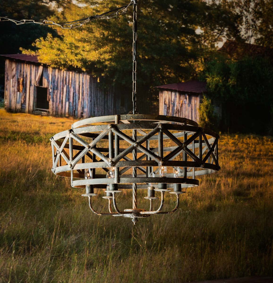 Lance 6 Light Chandelier