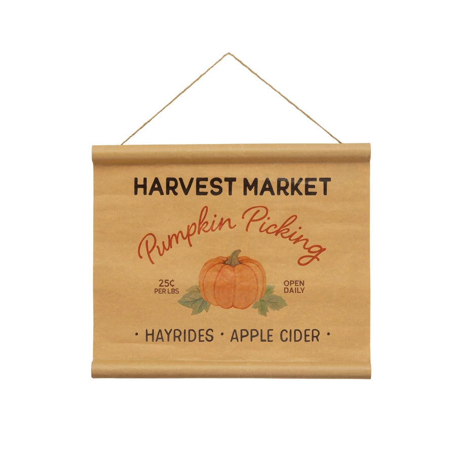 Pumpkin Picking Scroll