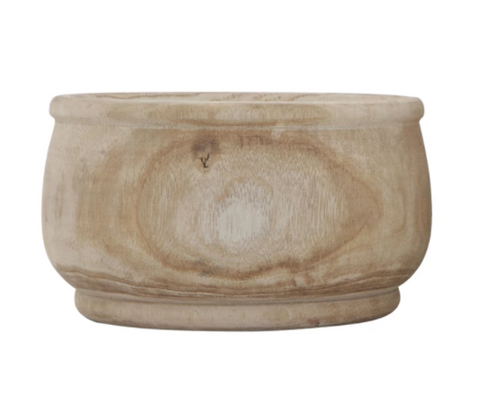 Small Paulownia Wood Planter