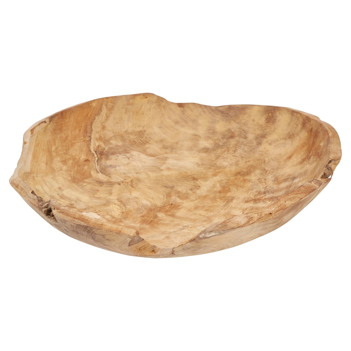 Large Teak Wood Bowl