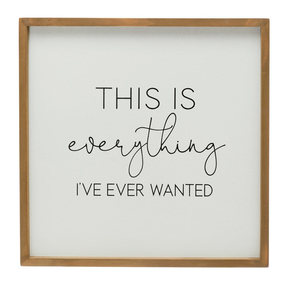 This is Everything... Framed Quote