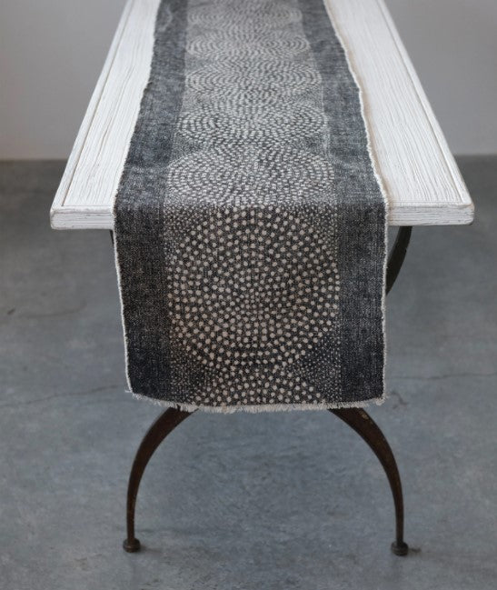 Stonewashed Table Runner