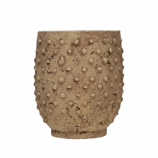 Sandstone Hobnail Planter