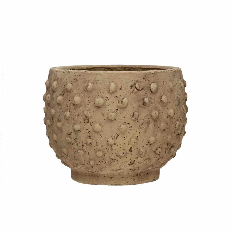 Sandstone Hobnail Planter