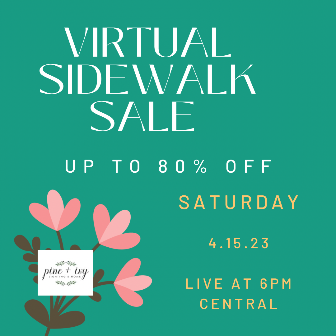 Virtual Sidewalk Sale