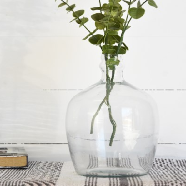 Clear Glass Vase