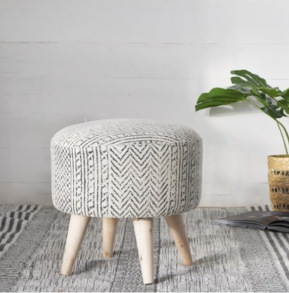 Boho Print Stool