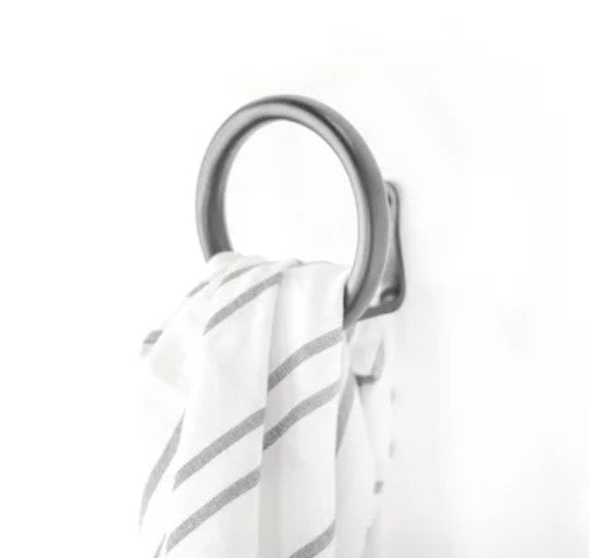 Black Towel Holder