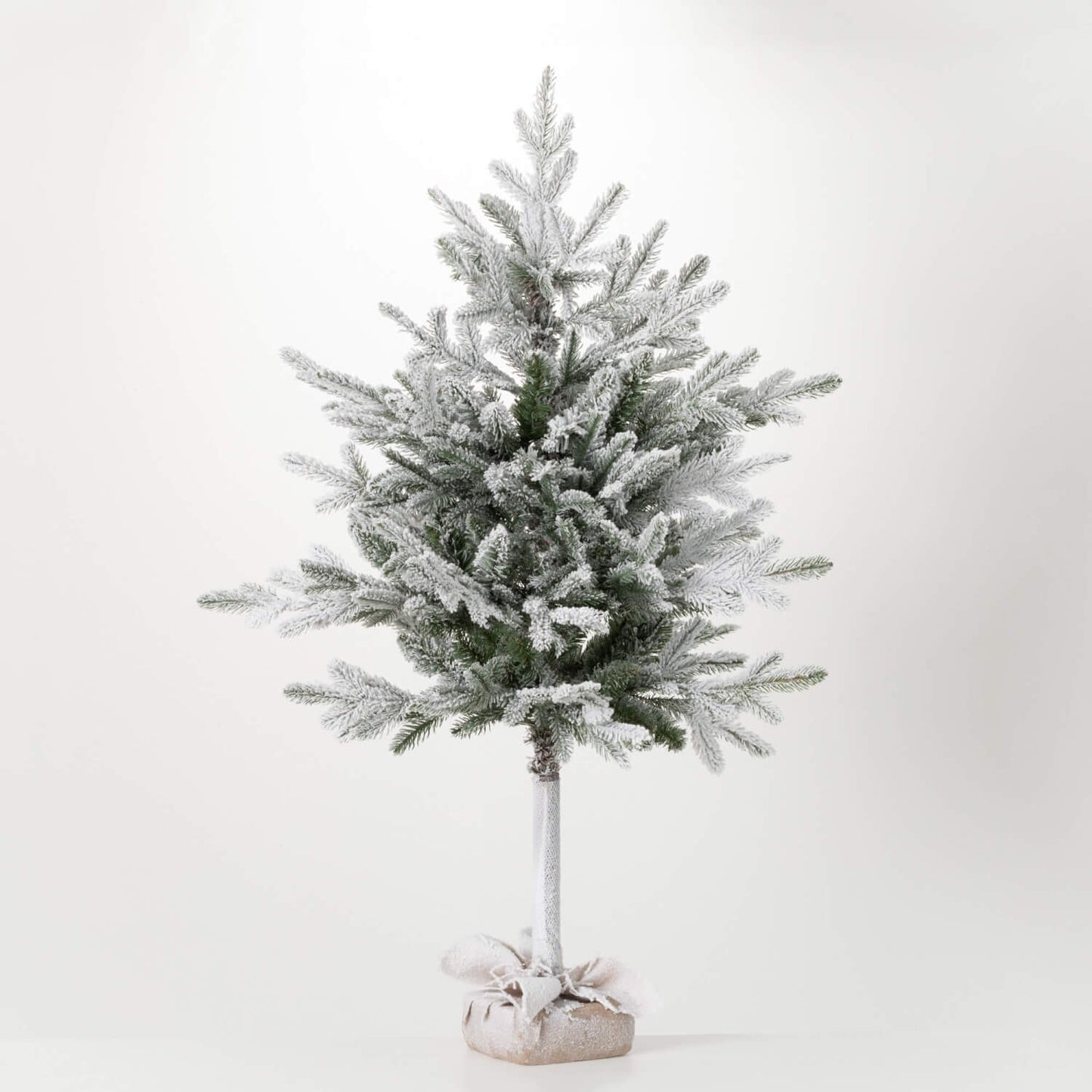 Winter Flocked Pine Tree