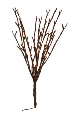 Willow Branch with 60 LED Lights - 20"
