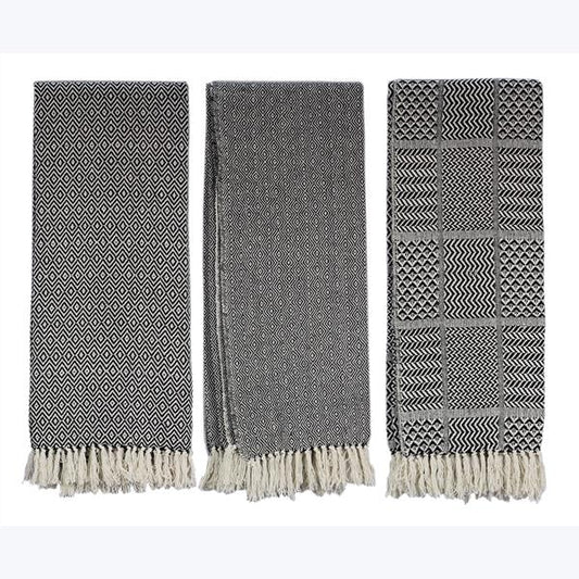 Black and White Throw - 3 Styles