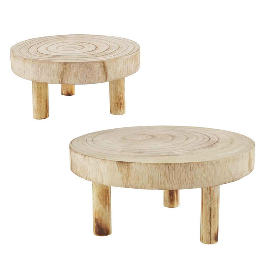 Chunky Wood Slice Riser - 2 Sizes
