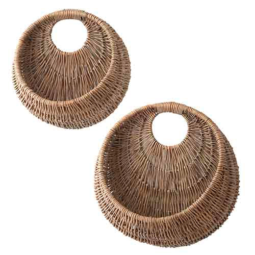 Crescent Woven Basket - 2 Sizes
