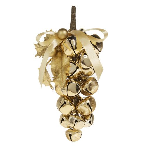 Gold Bell Cluster Ornament