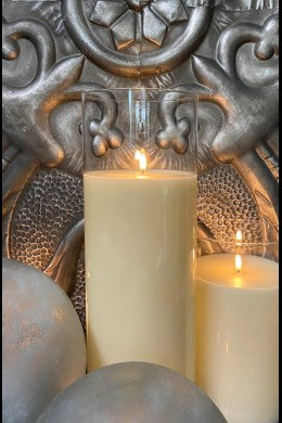 Simply Ivory 6" x 15" LED Candle