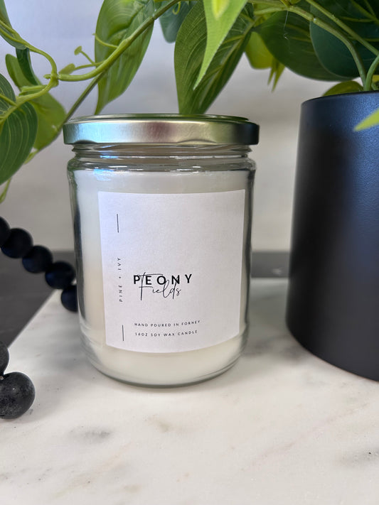 Peony Fields- 16oz Candle