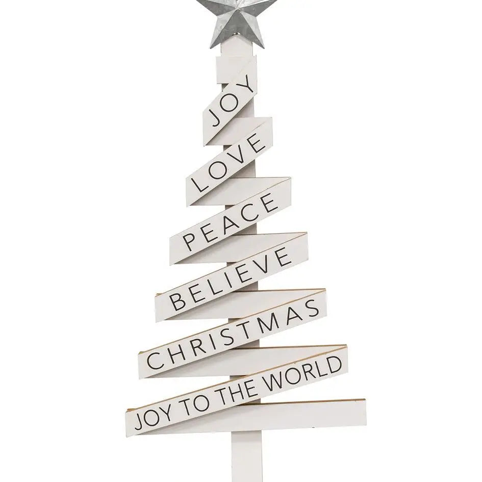 Sentiment Christmas Tree