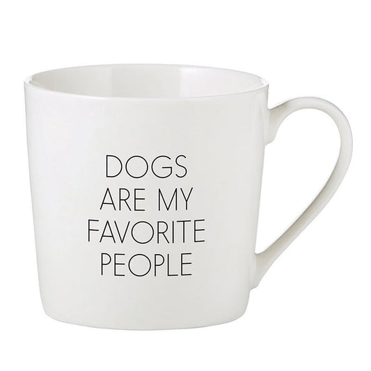 Cafe Mug- Dogs Are My Favorite People