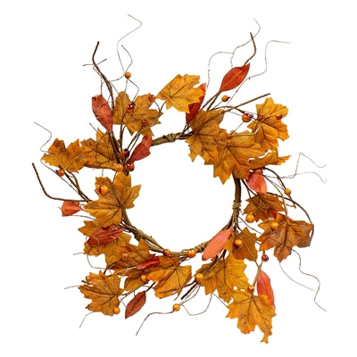 Maple Leaf Candle Ring