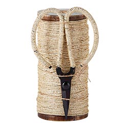 Natural and Gold Twine with Scissors