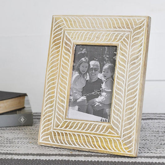 4"x6" Rope Pattern Photo Frame