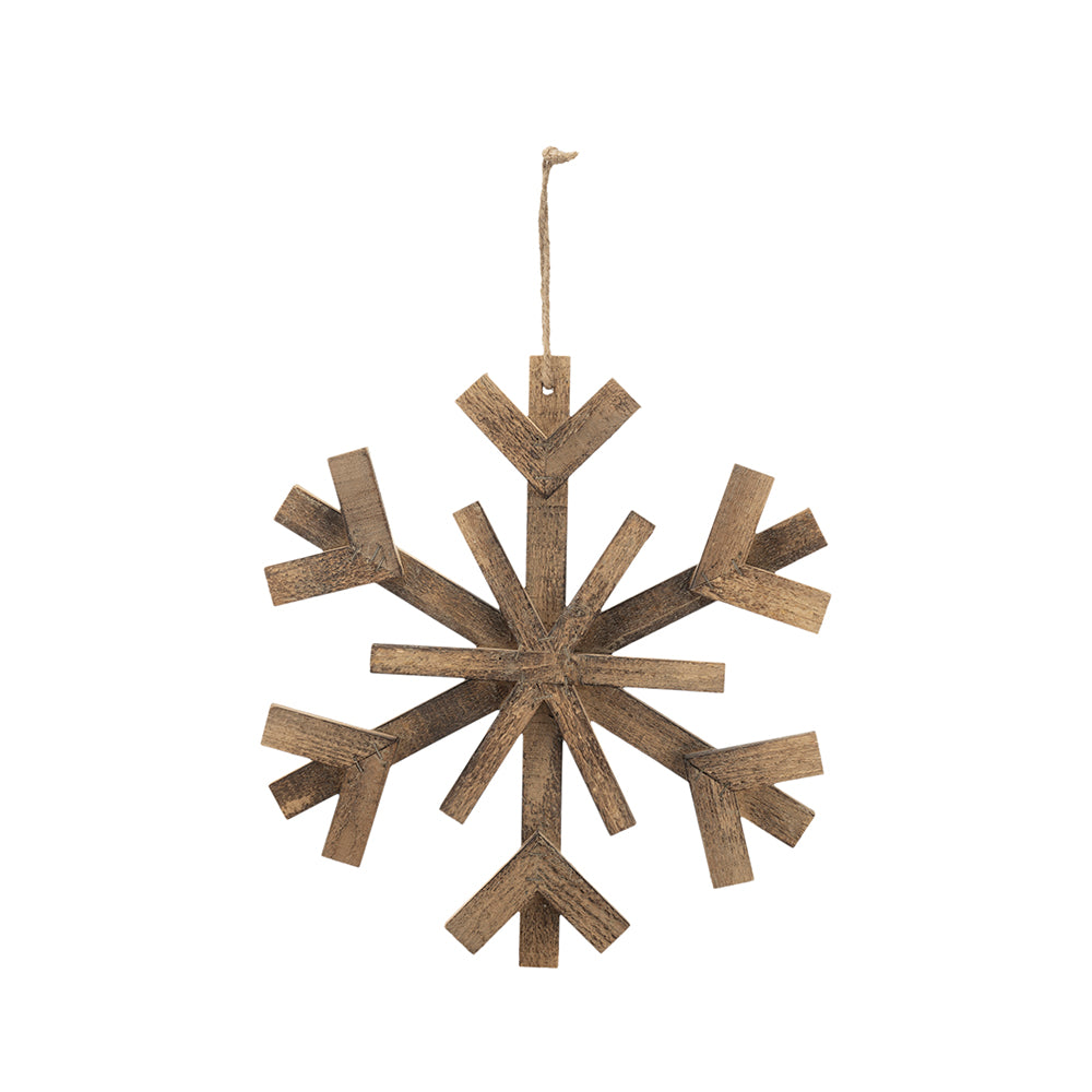 Bria Wood Snowflake