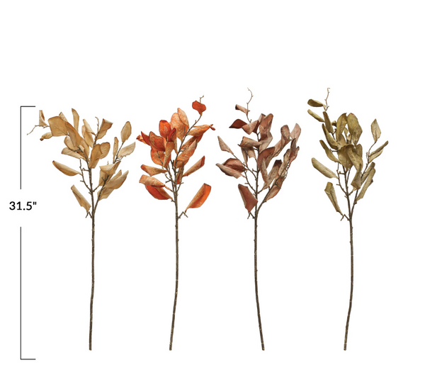 Fall Faux Leaf Pick, 4 Colors