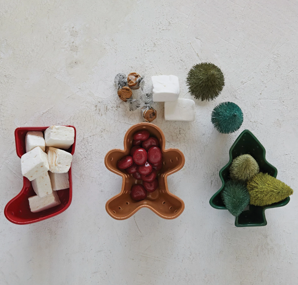 Holiday Shaped Berry Bowl