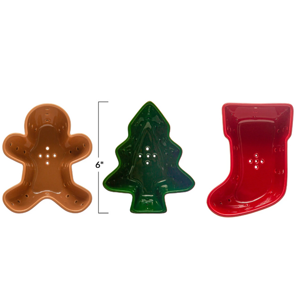 Holiday Shaped Berry Bowl