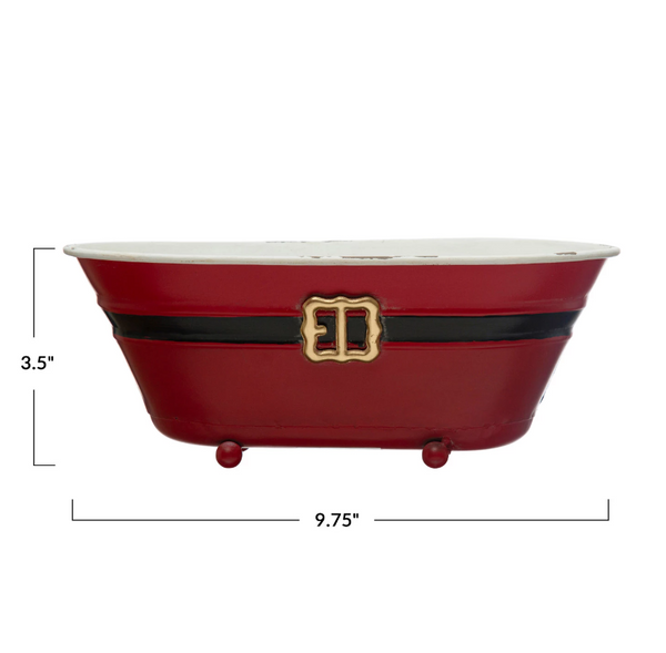 Santa Bathtub Container