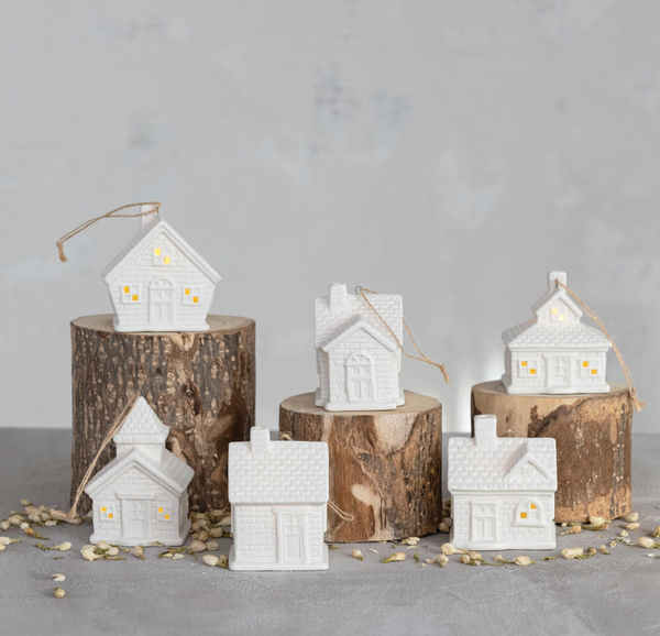 House Ornament w/ LED Light