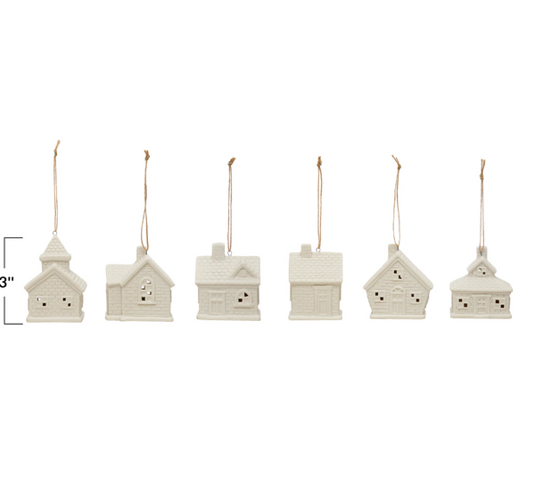 House Ornament w/ LED Light
