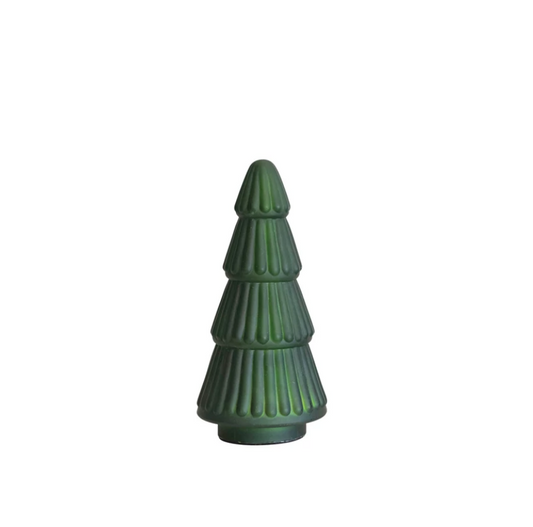 Embossed Mercury Glass Tree- Small