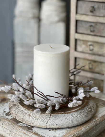 Willow Buds Candle Ring