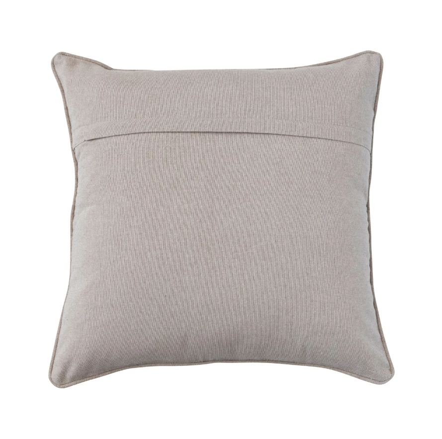 Linen & Cotton Pillow w/ Kantha Stitch