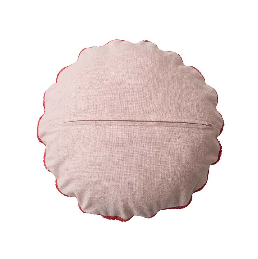 Pink Flower Pillow