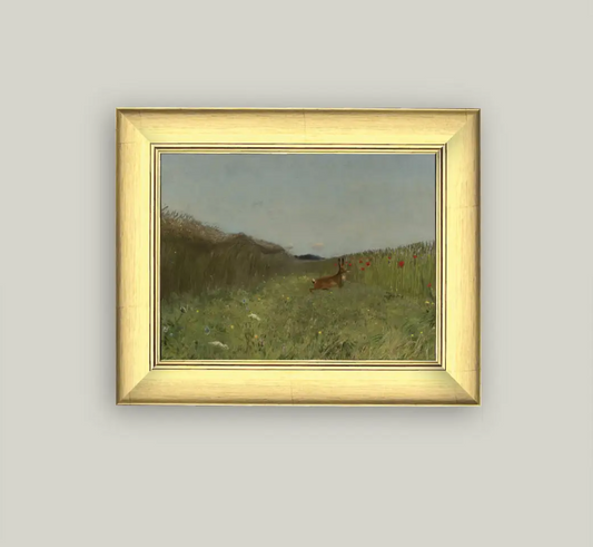 Hare in the Grain Framed Print