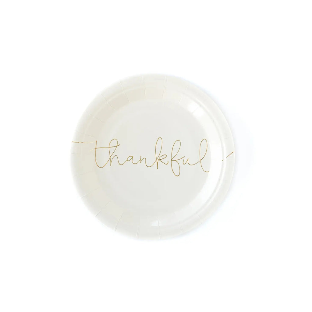 Harvest Thankful/ Grateful Paper Plates