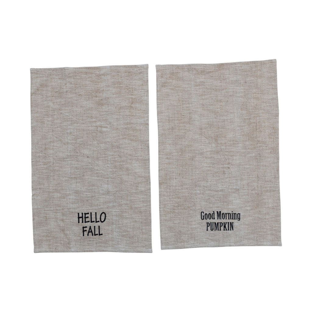 Fall Tea Towel - 2 Styles