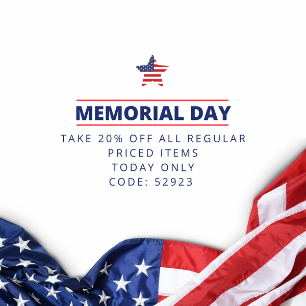 Memorial Day Weekend Sale