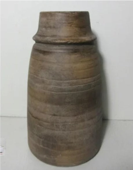 Hatfield Tall Lined Terracotta Vase