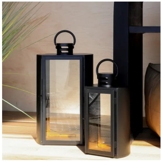 Black and Gold Lantern - 2 Sizes