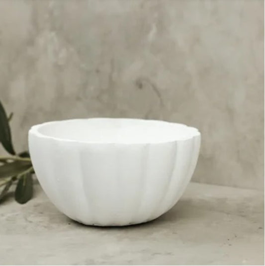 Brooke White Bowl - Large