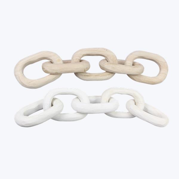 Five Link Wood Chain - 2 Colors